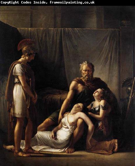 KINSOEN, Francois Joseph The Death of Belisarius' Wife